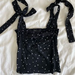 SALTY SADIE BOUTIQUE CORSET HEART TIE TOP